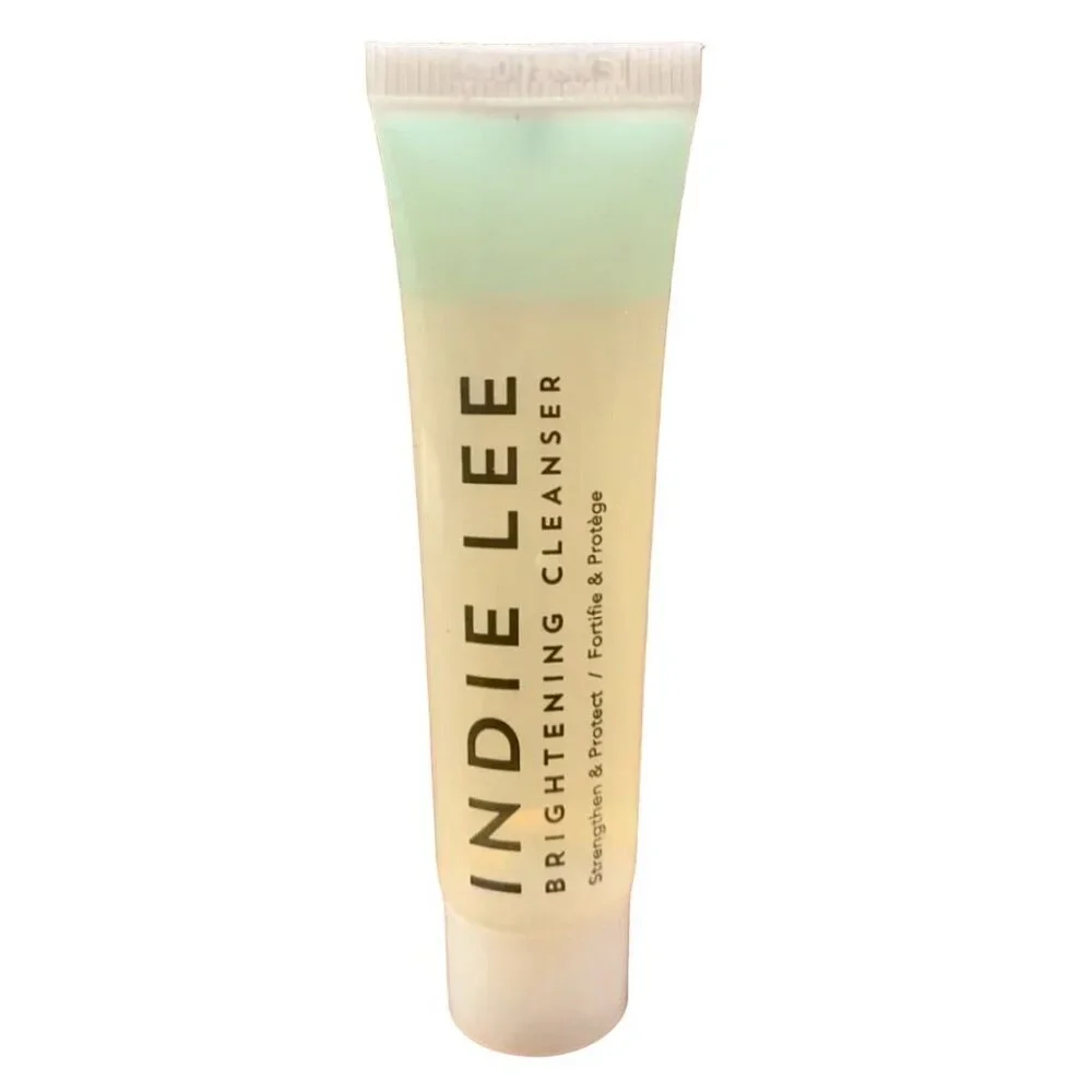 Indie Lee Brightening Cleanser Makeup Remover Mask Strawberry 0.5oz 15mL